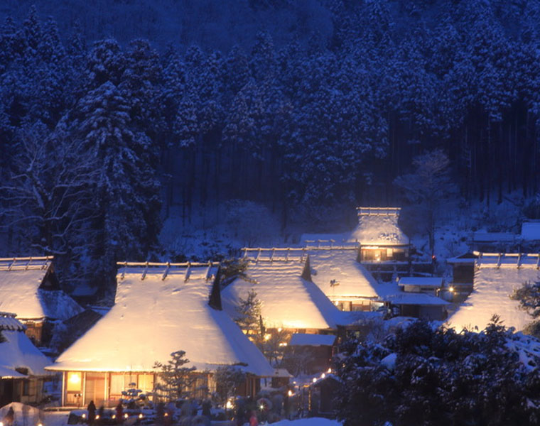 【冬季限定】京都｜美山雪燈廊（大阪出發）
